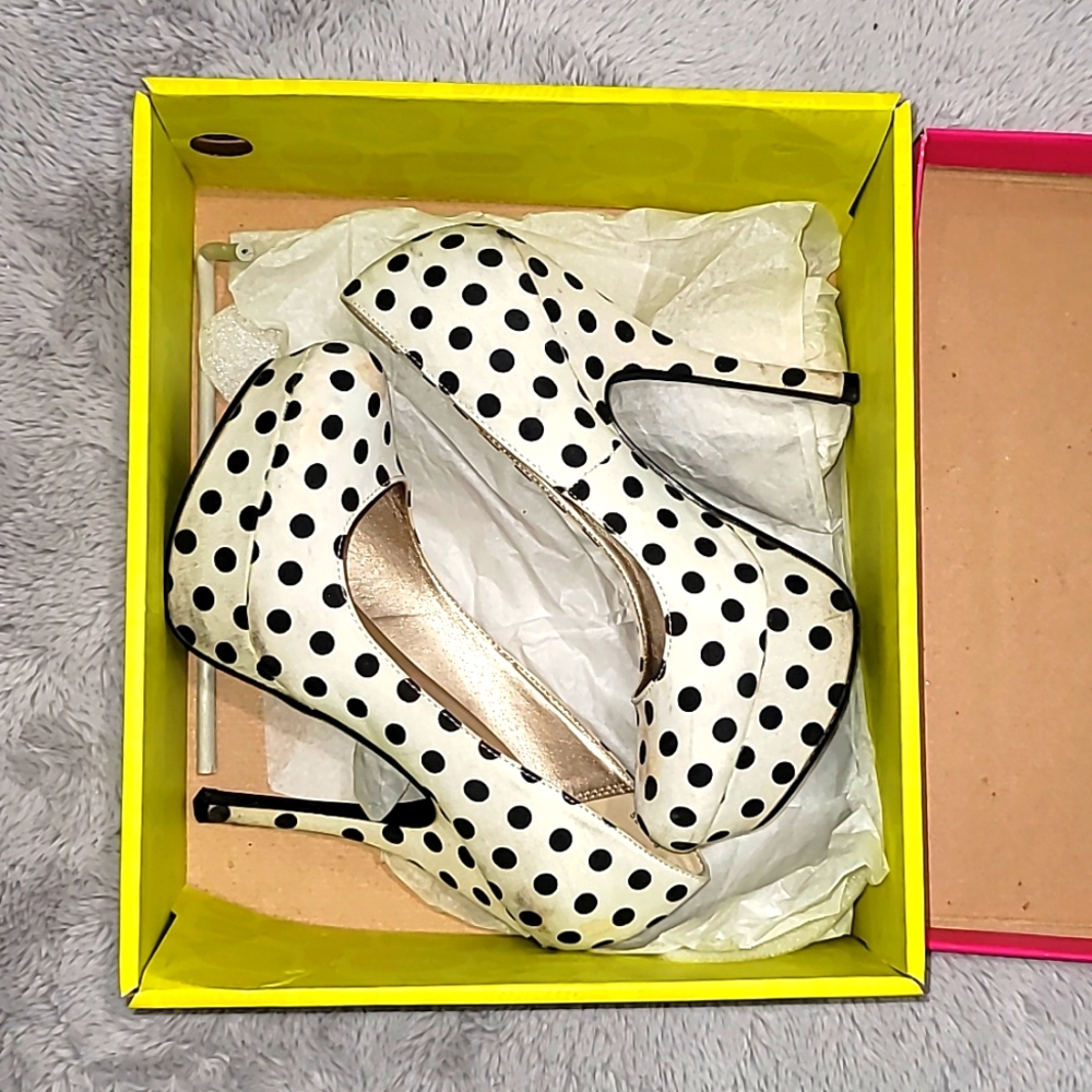 Charlotte Russe - Poka-Dot High Heels